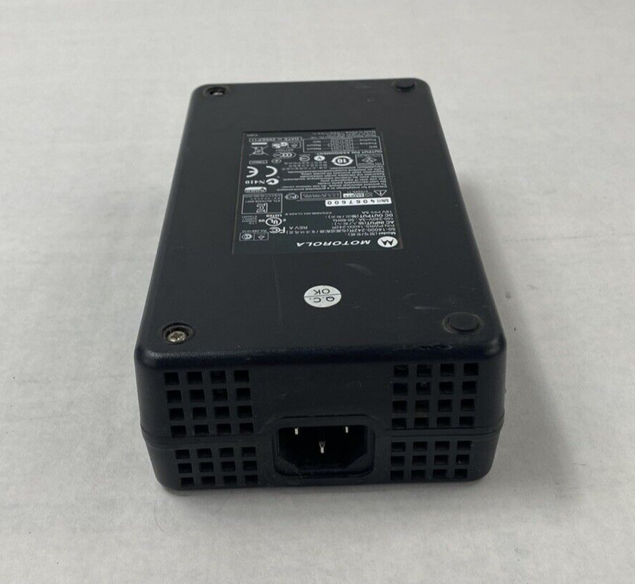 Lot of 3 Motorola 50-14000-242R 15V 5A Power Supply With Cable
