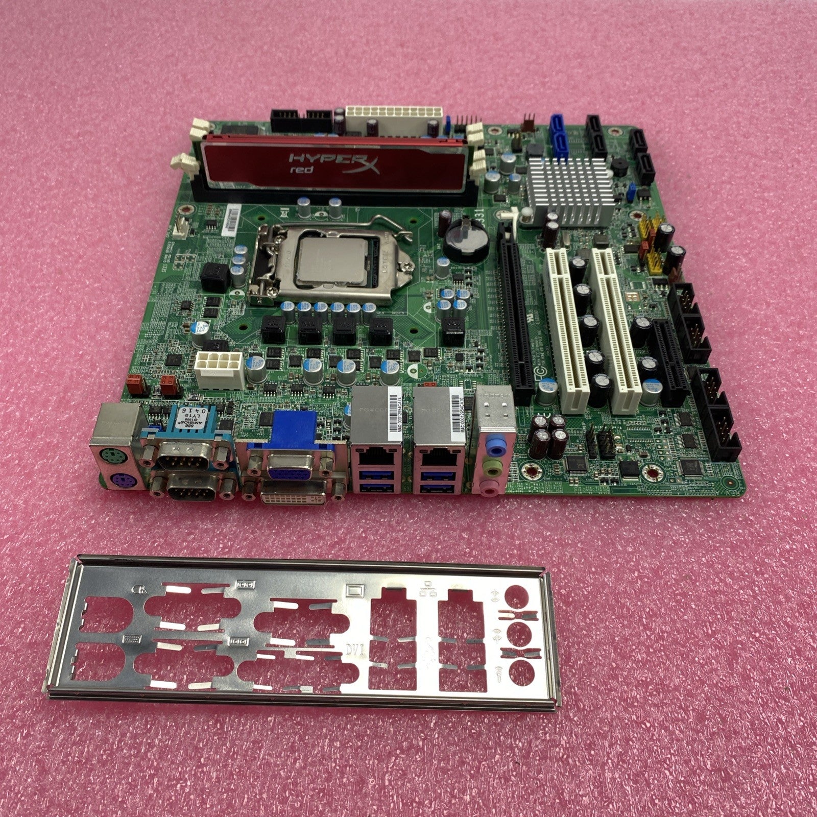 DFI MB331 Motherboard Intel Core i5-2400 3.1GHz 4GB RAM w/ Shield