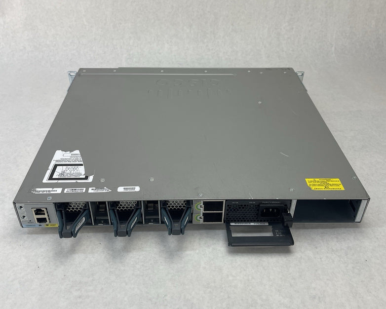 Cisco Catalyst WS-C3850-48T-S 48 Port 1X PSU Tested Reset