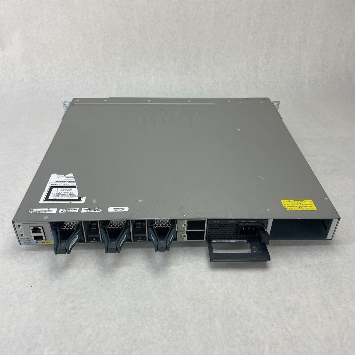 Cisco Catalyst WS-C3850-48T-S 48 Port 1X PSU Tested Reset7