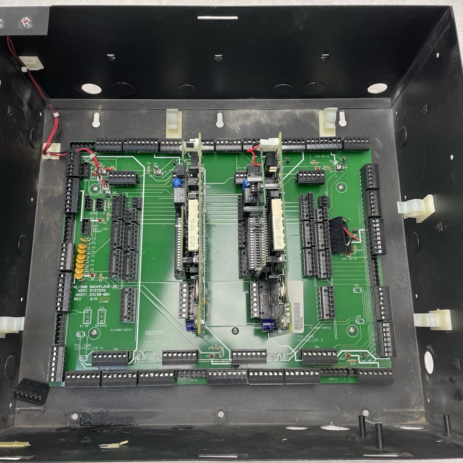 Keri Systems PXL-500 KDC 8 Door Concentrator Panel 05150-001 with 2 SB-593 board