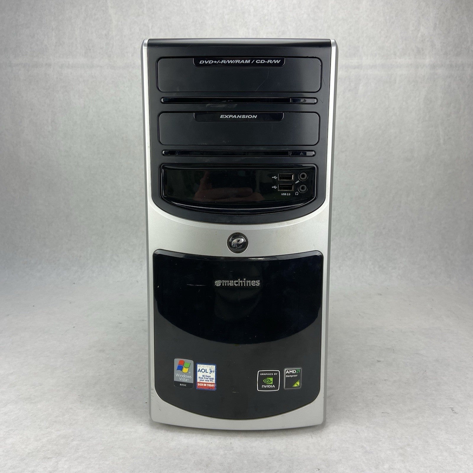 eMachines T3646 MT AMD Sempron LE-1250 2.21GHz 2GB RAM No HDD No OS2