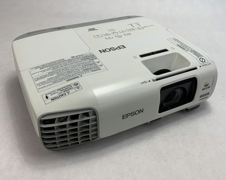 Epson PowerLite W29 H690A LCD Lamp Projector 2079 Lamp Hours - No Remote