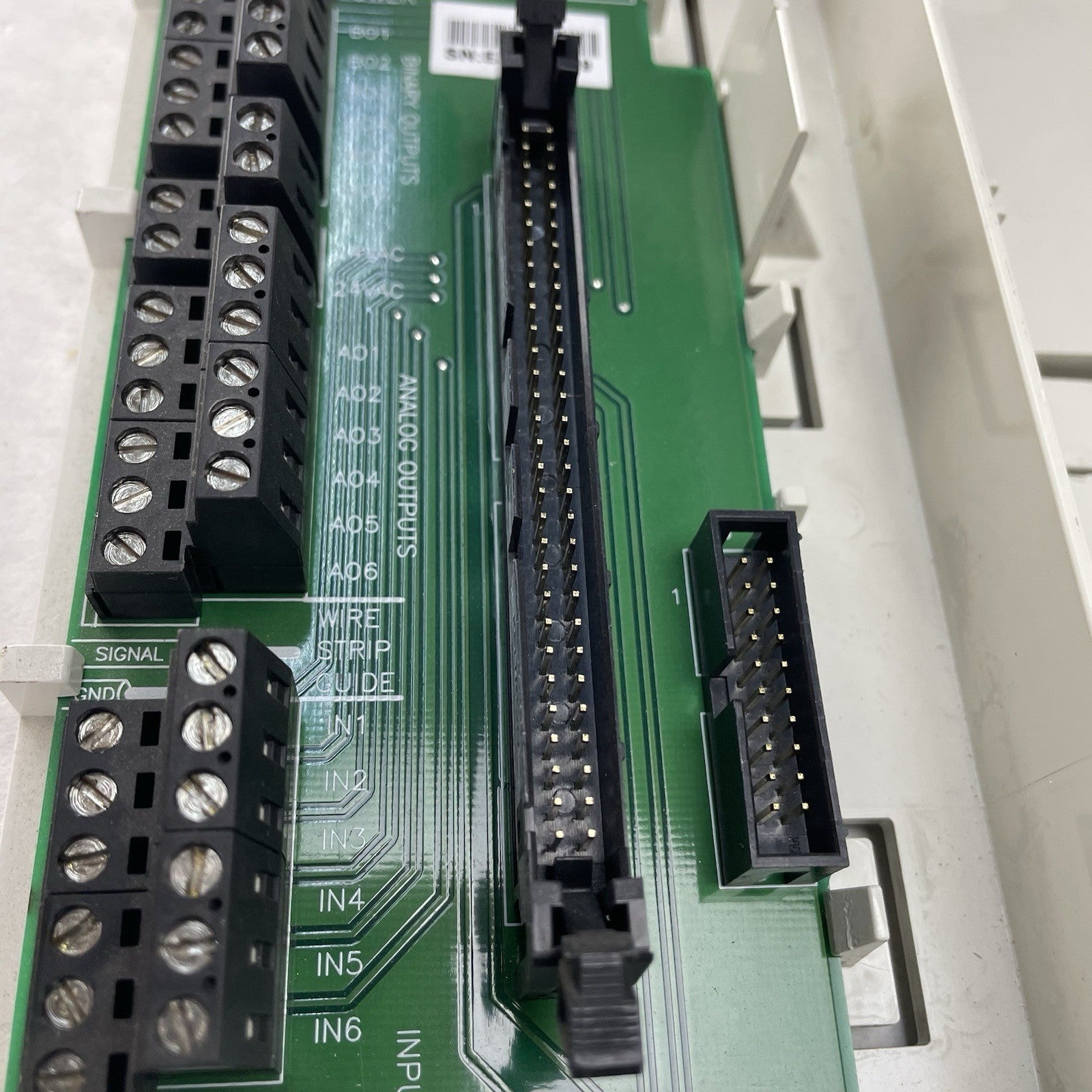 Trane MOD01254 S3090032062 Termination Module REV-G 24 Volt with Lower Carrage