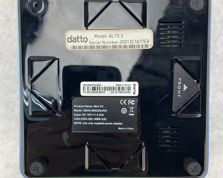 Datto Alto 3 ZBOX-MI522NANO Micro Intel Core i5-5010U 2.1GHz 8GB RAM No HDDOSA