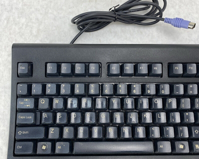 Lot( 2 ) WYSE KB-3923 PS/2 Clacky Keys No Frills Keyboard Grade B