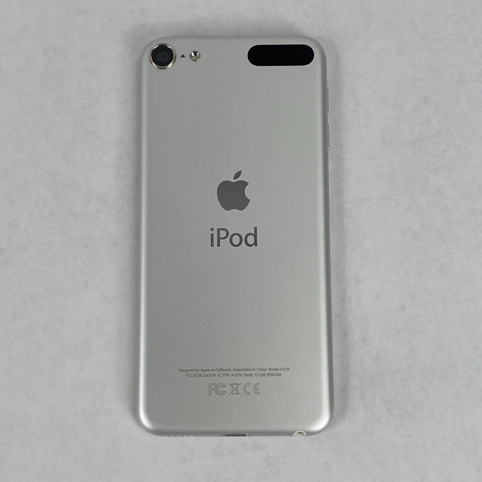 Apple iPod Touch 6th Gen A1574 32GB 4" Silver IOS 12.5.710