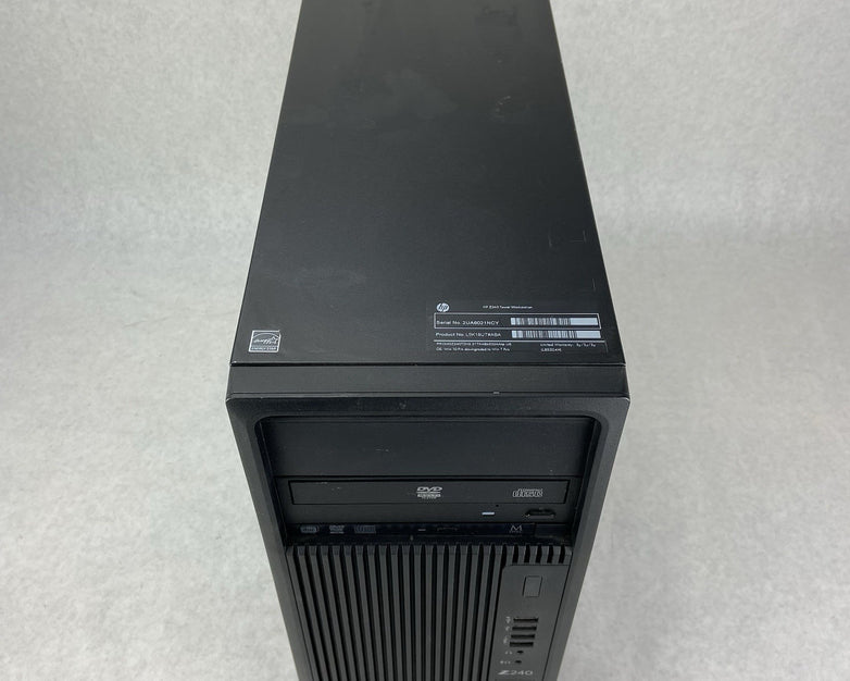 HP Z240 Workstation MT Intel Core i5-6500 3.2GHz 8GB RAM No HDD No OS