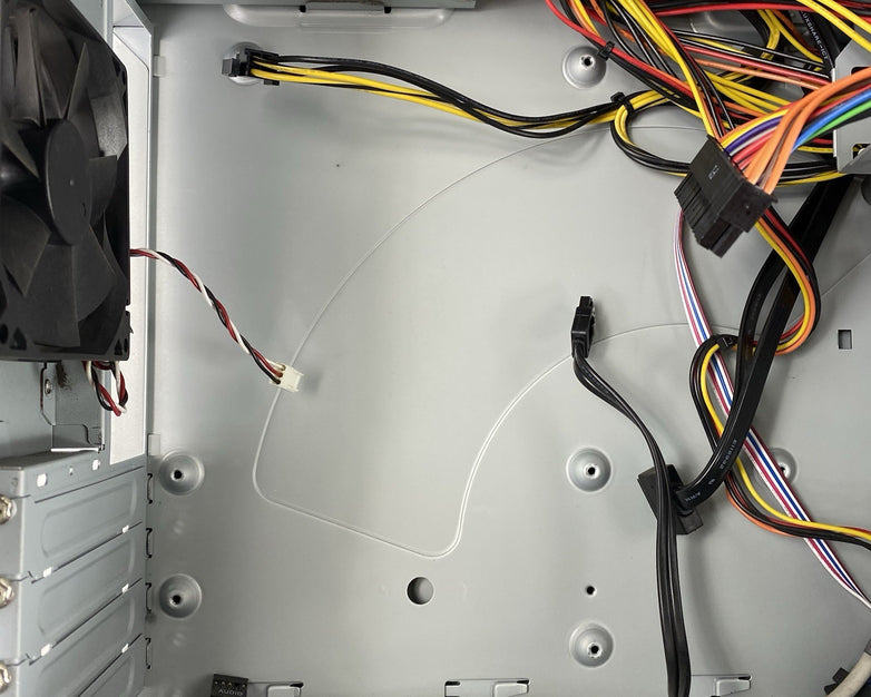 ByteSpeed H310M ATX Mid Tower Computer Case with 350W Power Supply