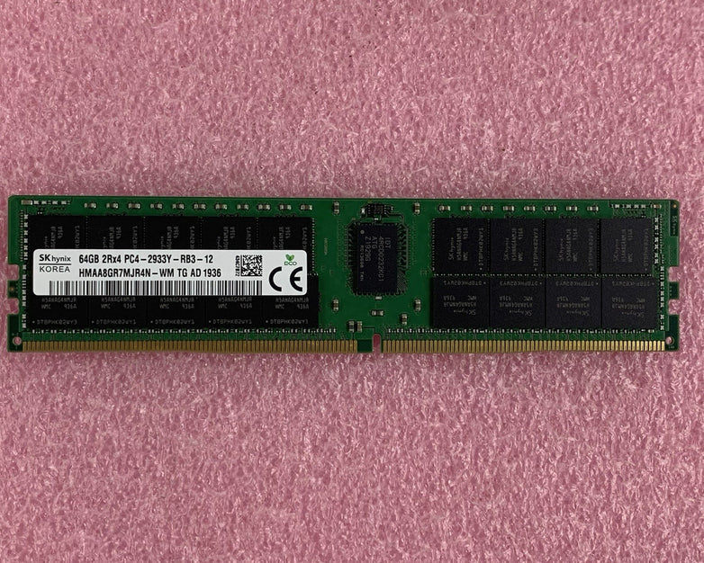 SK Hynix HMAA8GR7MJR4N-WM 64 GB PC4-23400 DDR4-2933MHz 2Rx4 Server Memory RAM