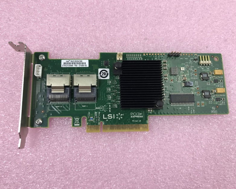 Intel RS2WC080 SATA 3Gb/s/SAS 6Gb/s PCle 2.0x8 RAID