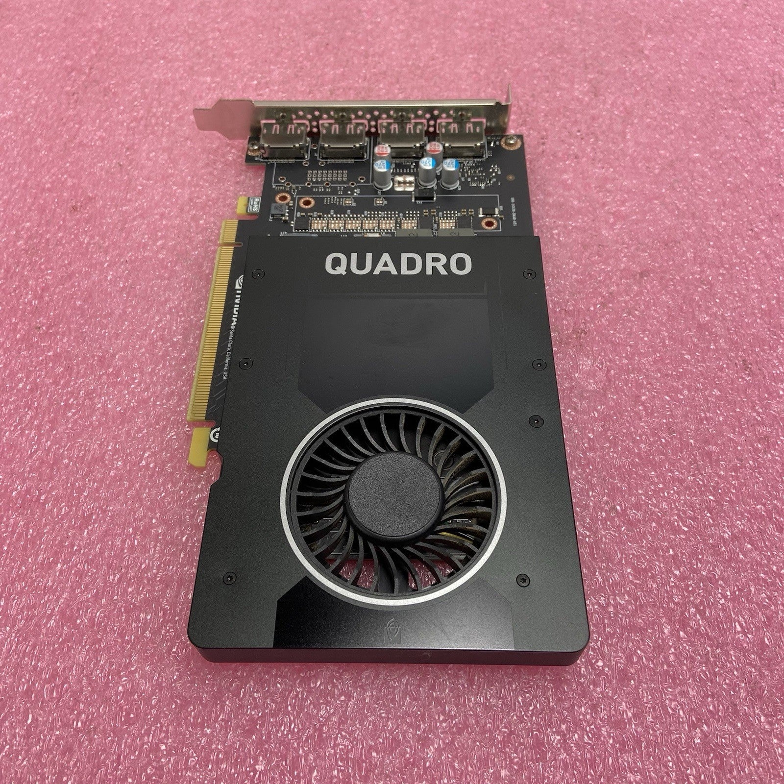 Nvidia Quadro P2200 PG420 5GB GDDR5 PCIe Graphics Card 4x DP 1