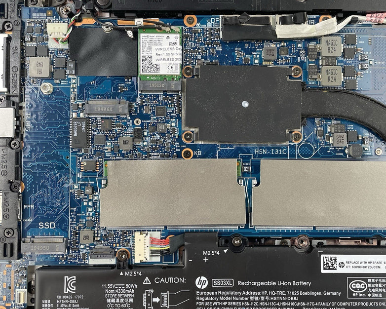 HP mt45 14" Ryzen 3 Pro 3300U 2.10 GHz 4 GB RAM No SSD/OS/AC - Key