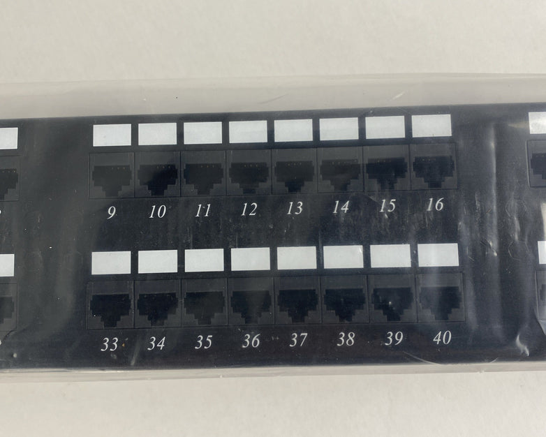 48 Port Cat 6 patch Panel Open Box Sealed Panel