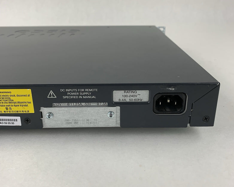 Cisco Catalyst  WS-2960X-48LPD-L V03 48 Ports Network Switch C2960X Stack Tested