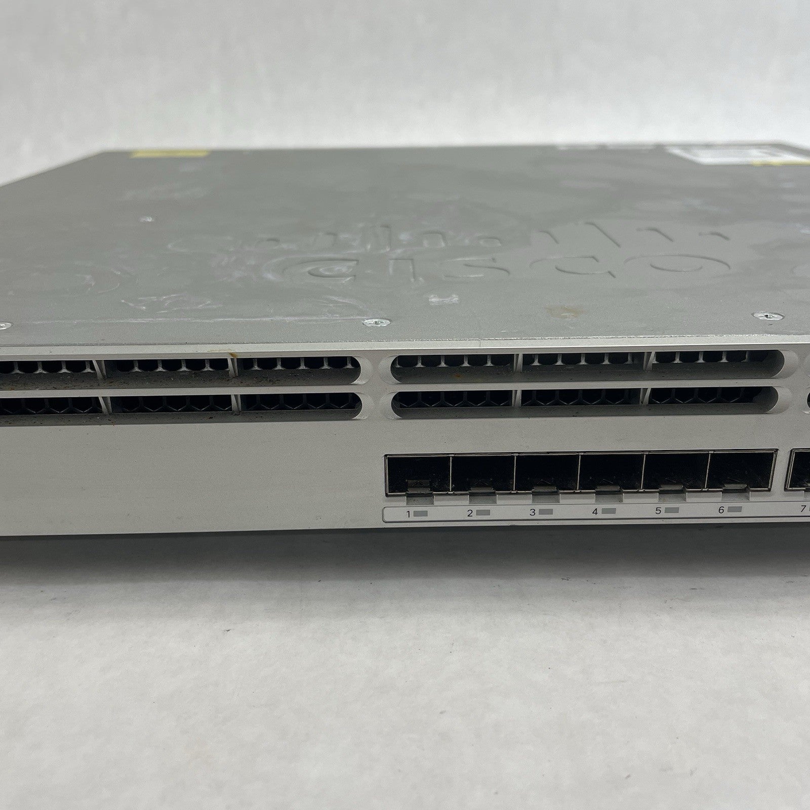 Cisco Catalyst C3850-12XS-S V02 12 Port 10GB SFP+ Fiber Tested & Reset3