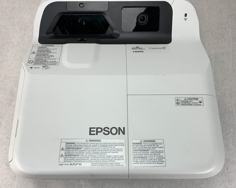 Epson PowerLite 695Wi H740A LCD Lamp Projector 4427 Lamp Hours - No Remote