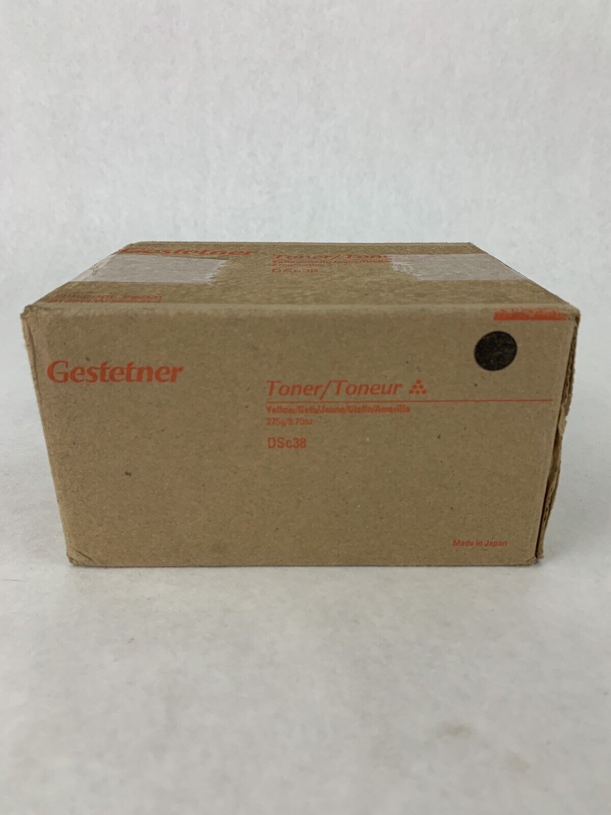New OEM Sealed Gestetner 885381 DSc38 Yellow Toner Cassette