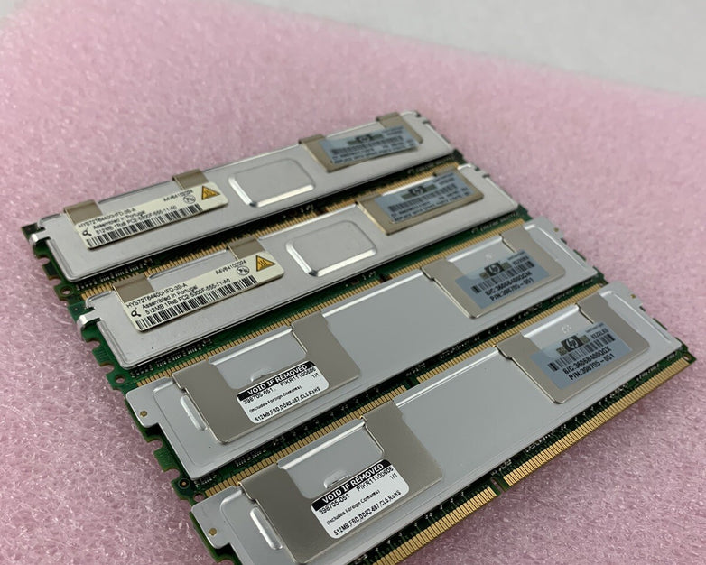 HP PC2-5300F-555-11-A0 DDR2 512MB 398705-051 Server Memory RAM