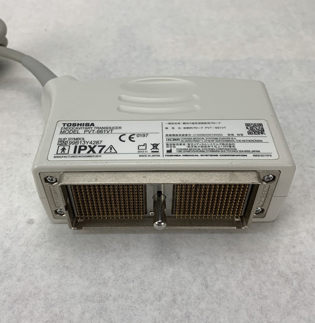 Toshiba Medical System PVT-661VT Endocavity Transducer Ultrasound Probe1