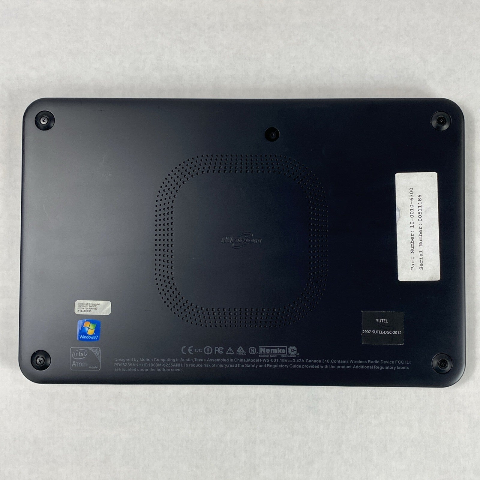 Motion CL910 Tablet Atom N2600 1.6GHz 2GB RAM No HDD No OS