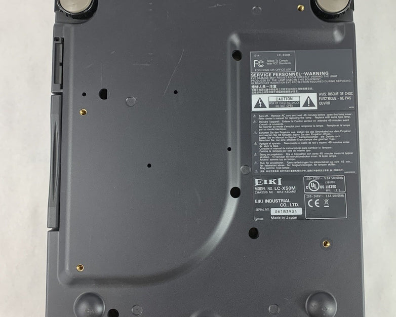 EIKI LC-X50M LCD Projector - Tested