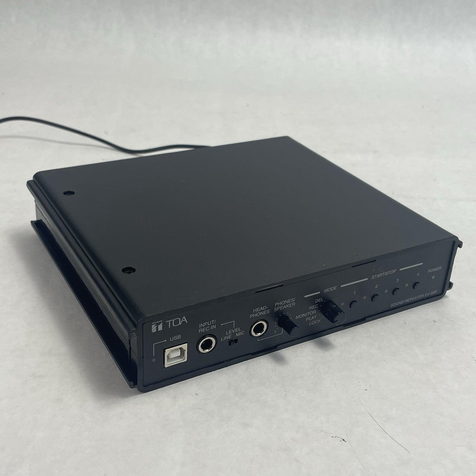 Toa Ev-20R Sound Repeater Power Tested No Power Cord0
