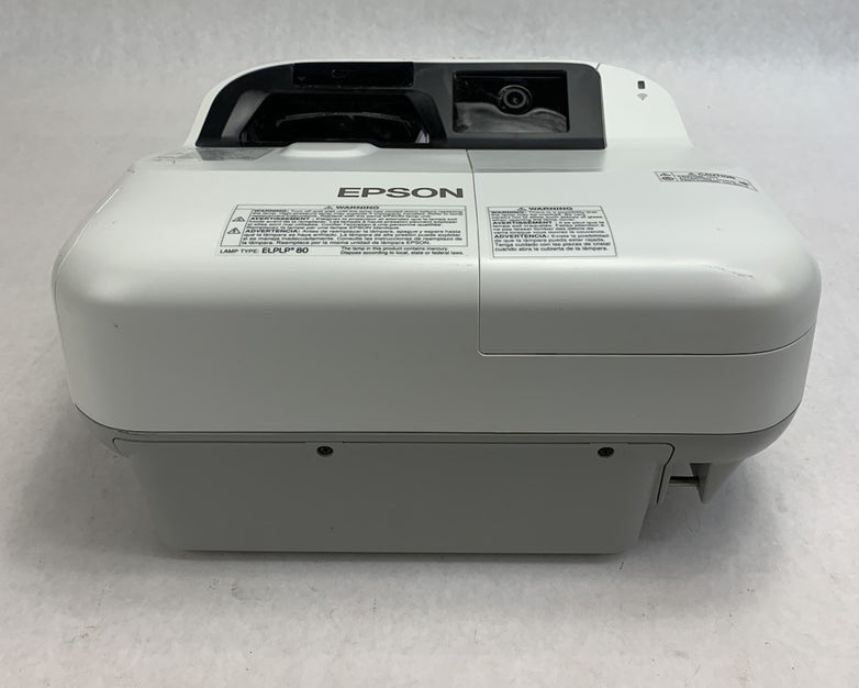 Epson BrightLink 595Wi H599A LCD Projector 14 Lamp Hours - No Remote Loud Fan