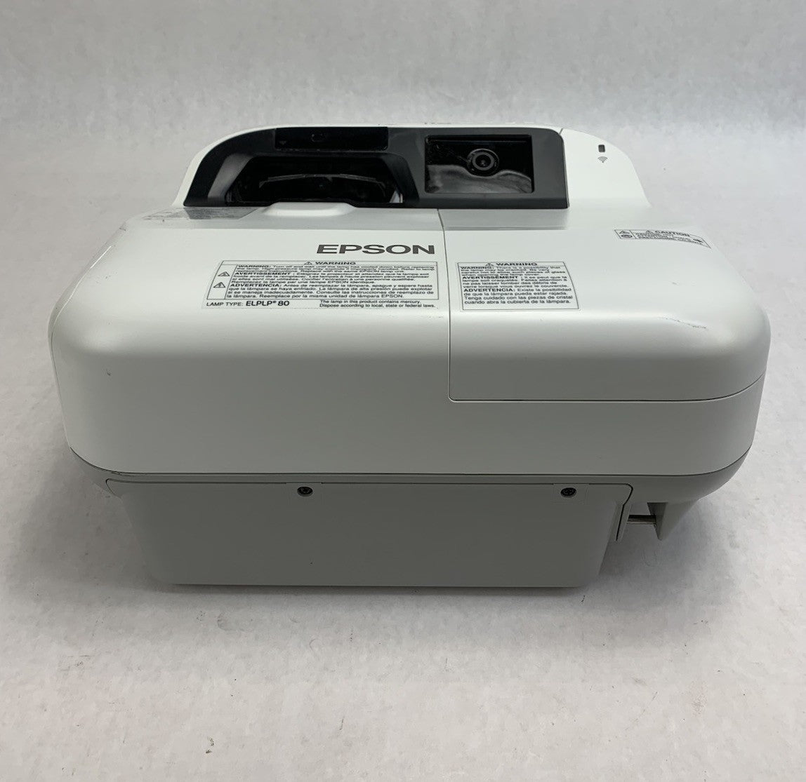 Epson BrightLink 595Wi H599A LCD Projector 14 Lamp Hours - No Remote Loud Fan1