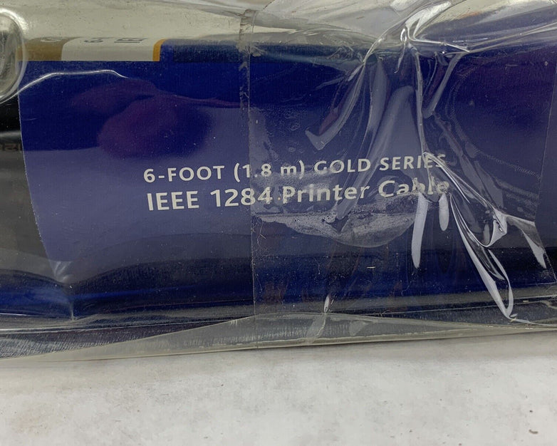 Ativa Gold Series 6 Foot IEEE 1284 Printer Cable 24K Gold-Plated