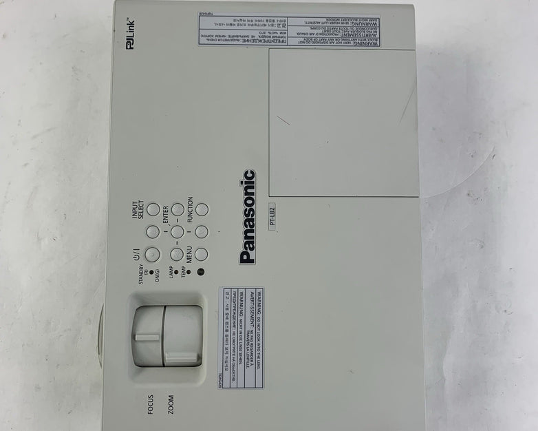 Panasonic PT-LB2U LCD Projector 1310 Lamp Hours - Remote Included