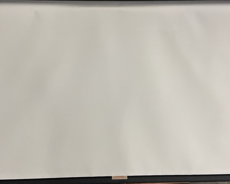 Da-Lite  Model C Manual Projection Screen 96" 16:10 - Tensioner Broken