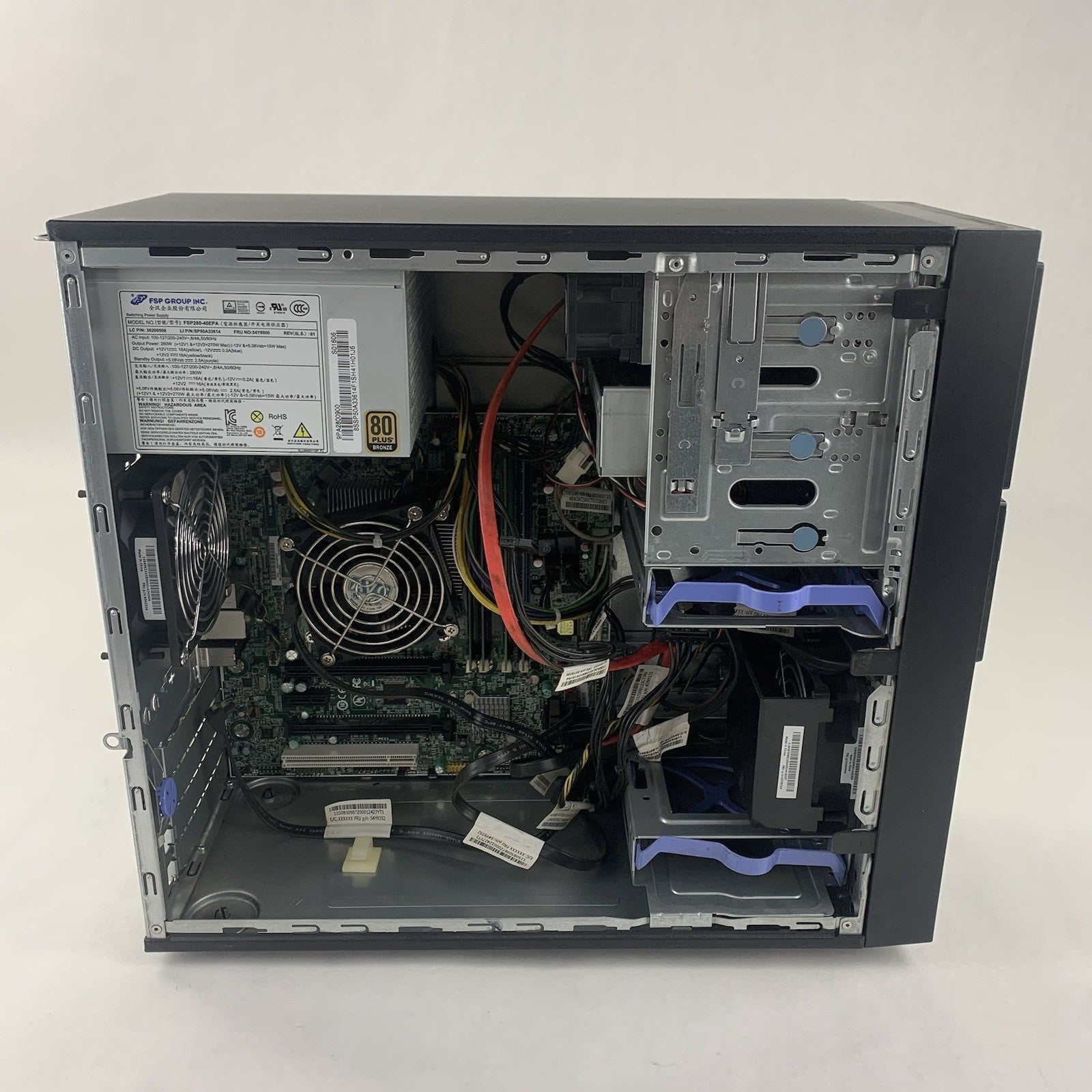 Lenovo ThinkServer TS140 70A4-001MUX E3-1225 V3 3.2 GHz 16 GB Ram No OS No HDD11