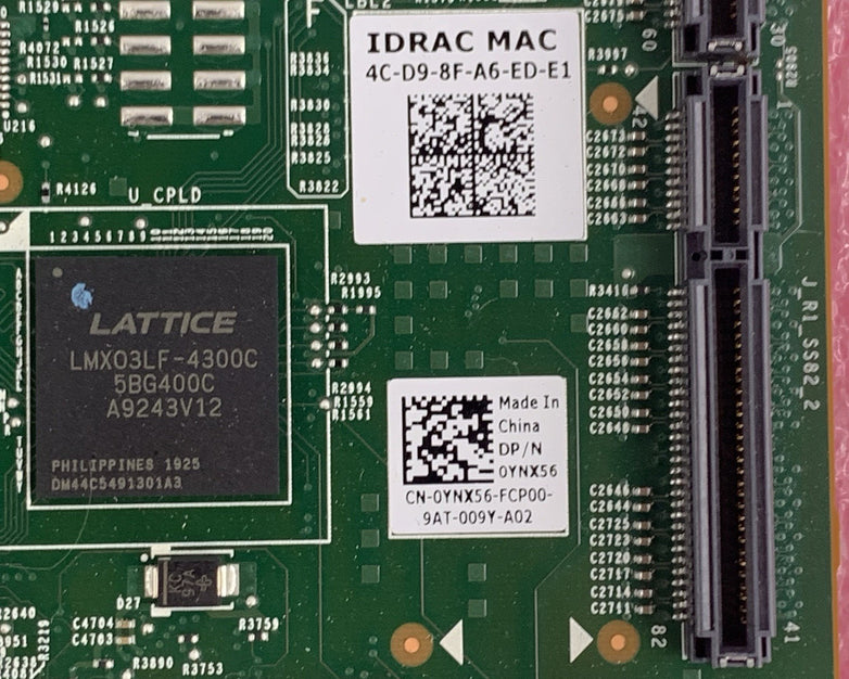 Dell EMC 0YNX56 LGA3647 Server Motherboard for R740xd Error 20000415 121197
