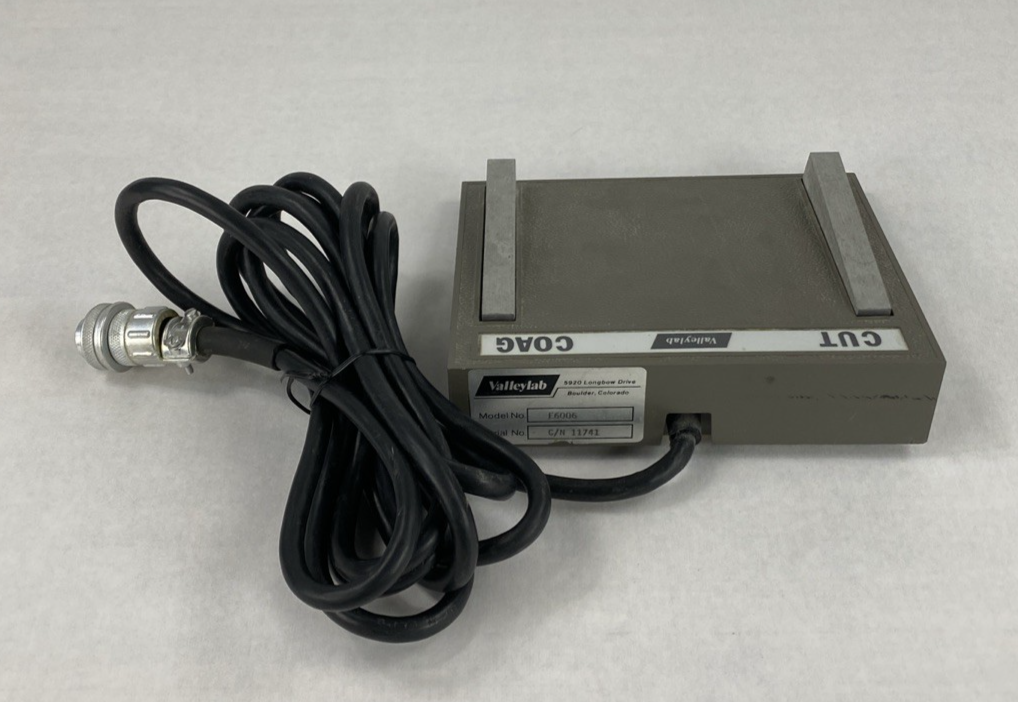 Valleylab E6006 Foot Switch Untested