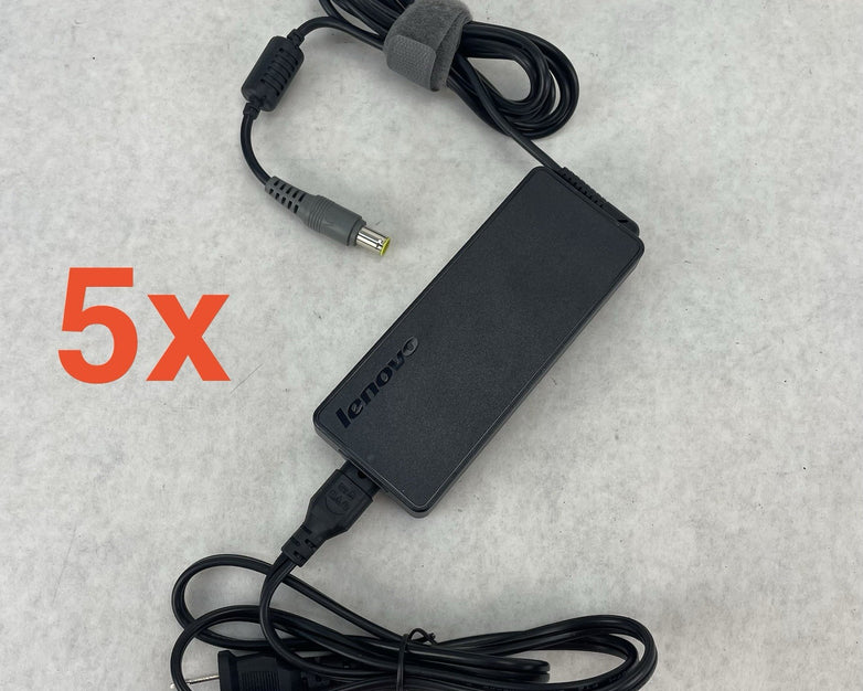 Lenovo AC Charger ADLX90NLT2A  90W 20V-4.5A Lot of 5