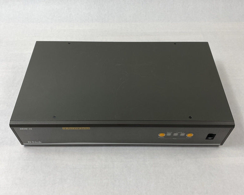 D-Link DKVM-16 PS/2 16-Port KVM Keyboard Video Mouse Switch