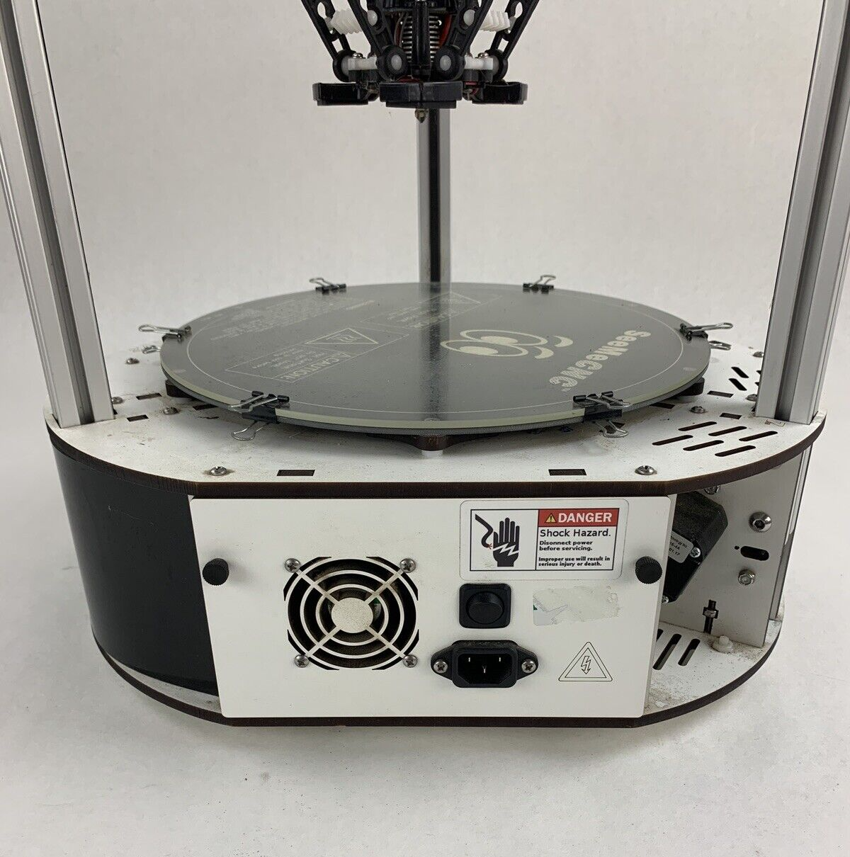Rostock Max V2 ONYX-HB Desktop 3D Printer Power Tested