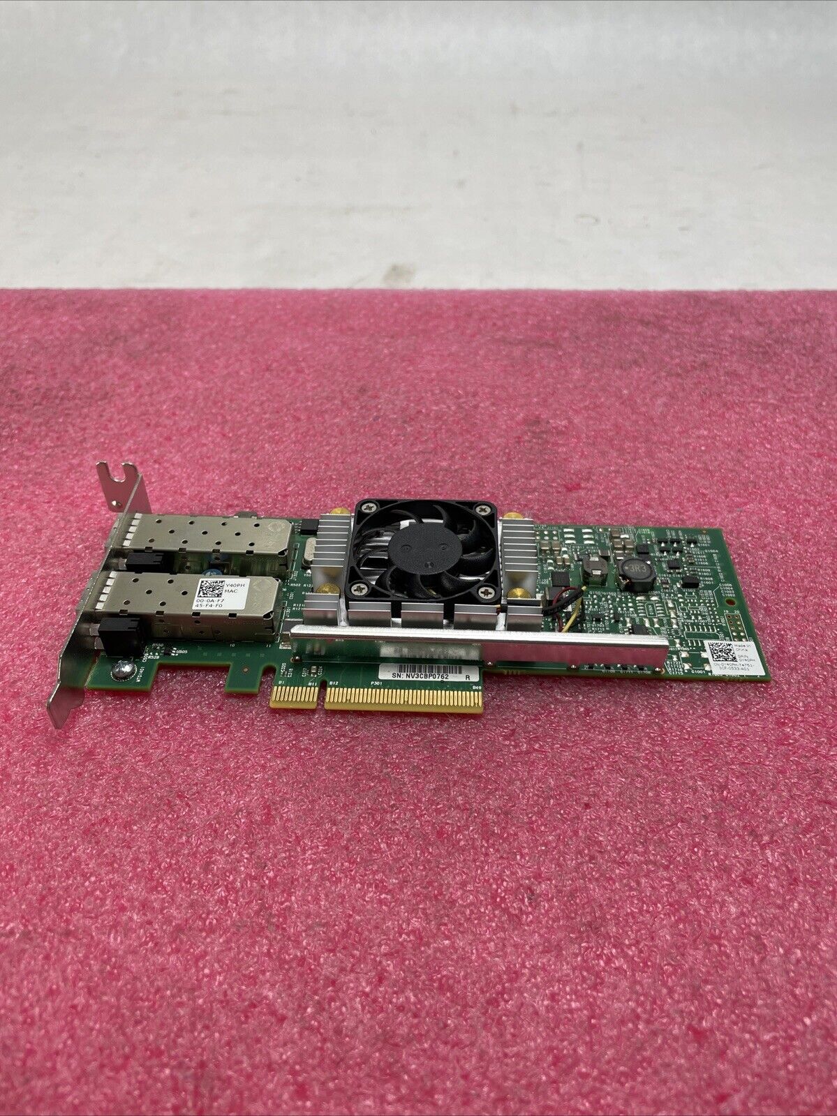 Dell Y40PH Broadcom 57810 10GB SFP+ DUAL PORT Adapter PCI-E Network Card
