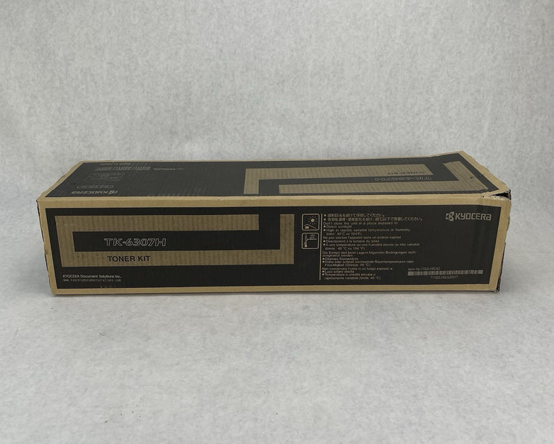 Kyocera TK-6307K Black Toner Cartridge 35K Pages, OEM-Open/Worn Box
