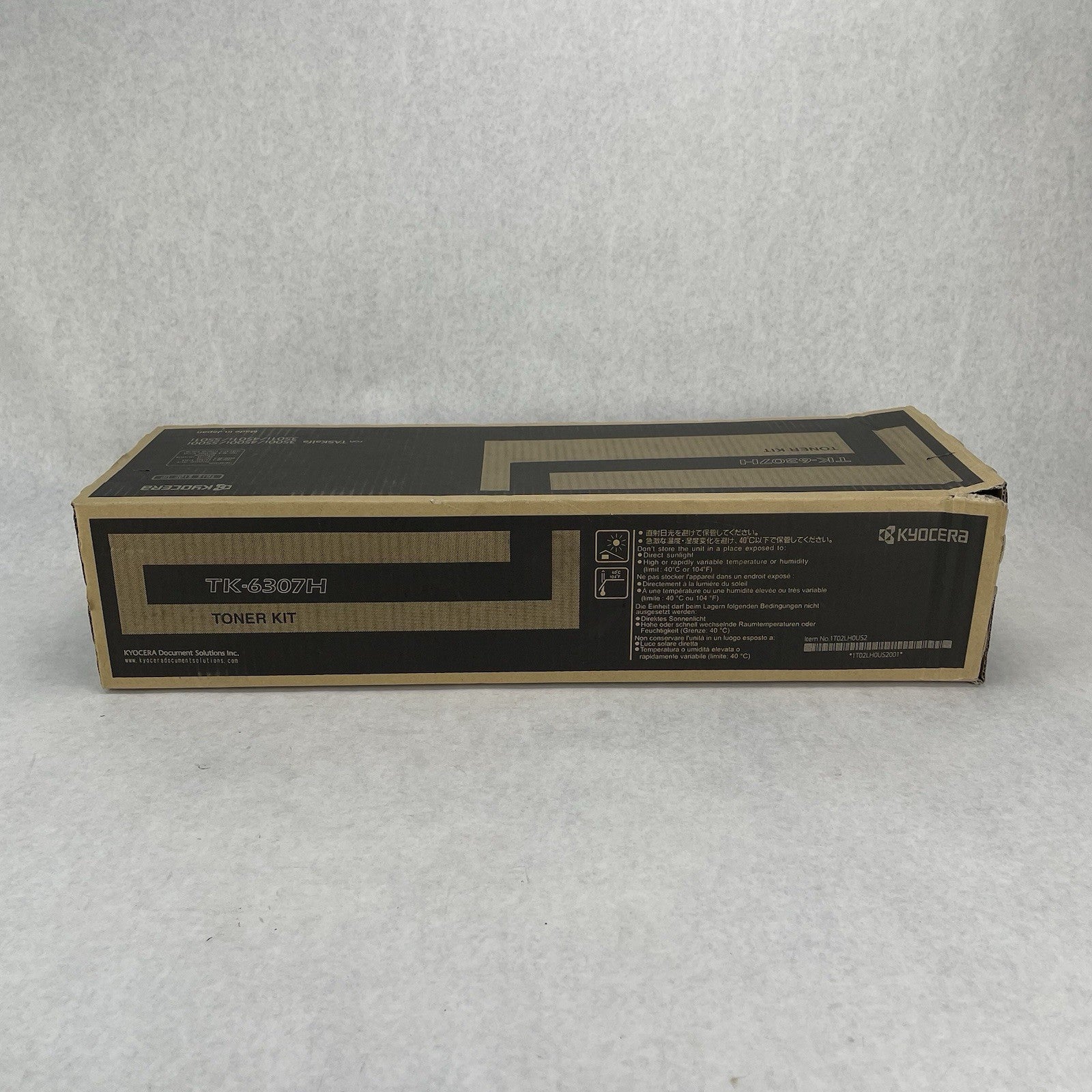 Kyocera TK-6307K Black Toner Cartridge 35K Pages, OEM-Open/Worn Box1