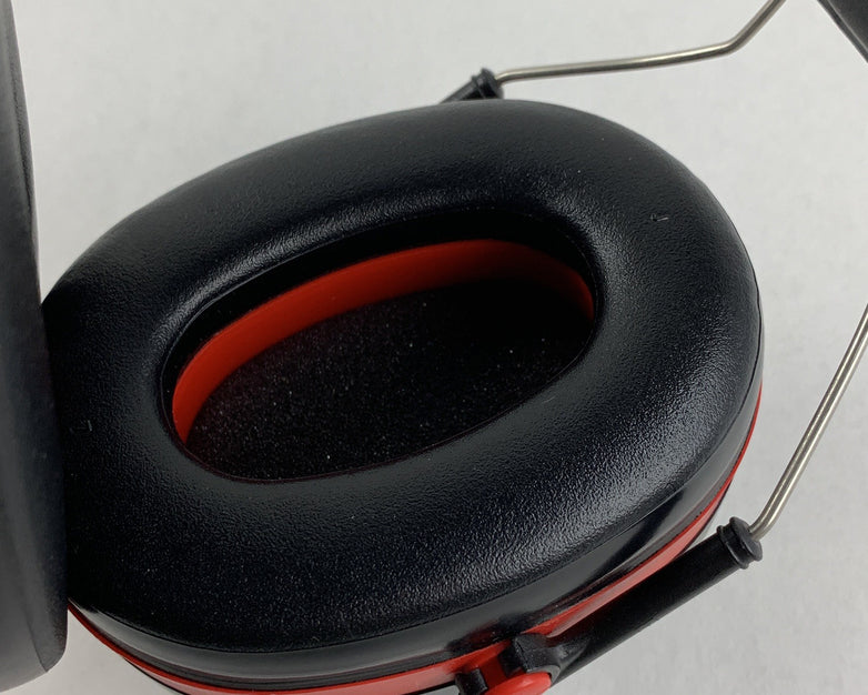 Peltor Optime 101 3M Ear Muffs Black/Red Hearing Conservation Lot of 4x