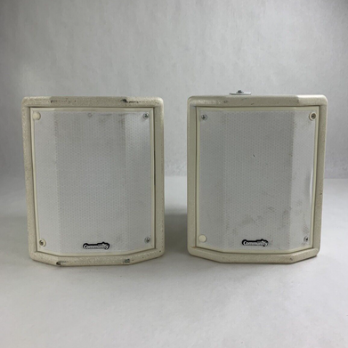 Pair of Community CPL23T 2-Way 100/250W 70v /8Ω MultiTap Loud Speaker White