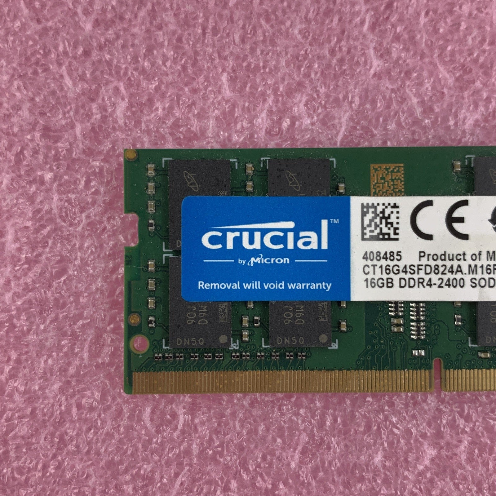 Crucial CT16G4SFD824A.M16FJ 16 GB DDR4 240MHz PC4-19200 Laptop Memory RAM