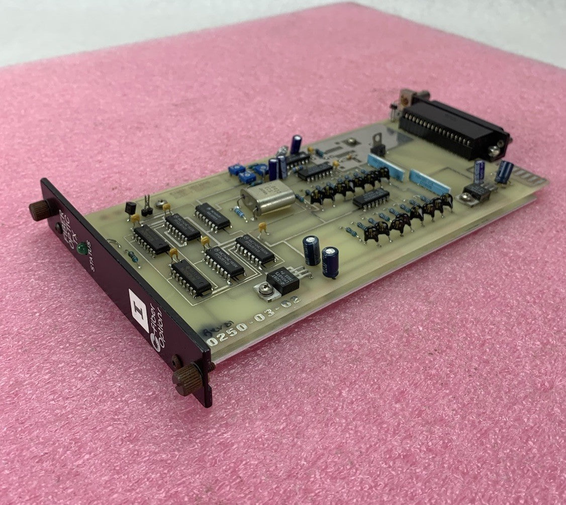 Fiber Options 250D-T-R/1B3X Fiber Optic RX Receiver Card - Untested0