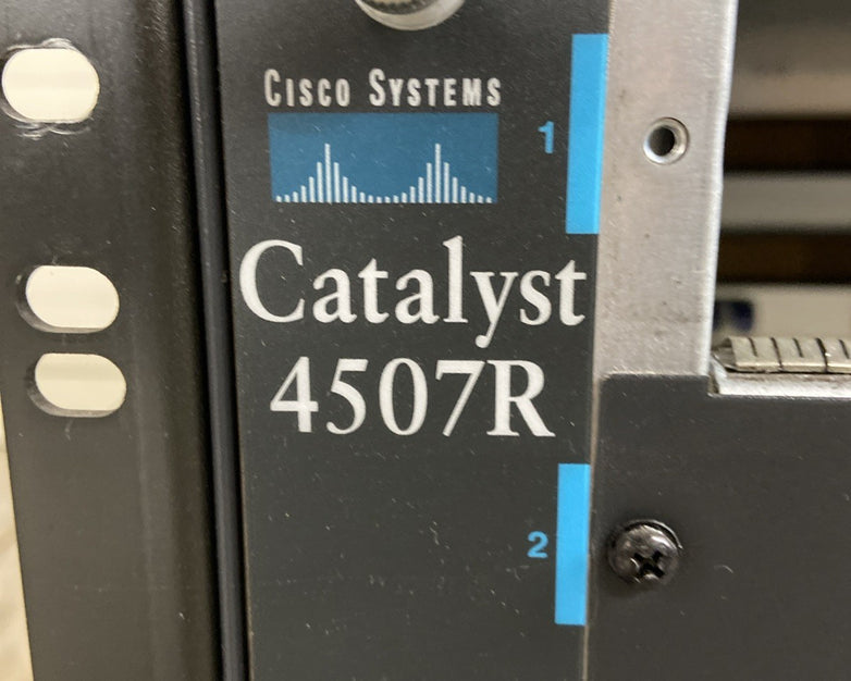 Cisco Catalyst 4507R Redundant Supervisor Chassis WS-C4500 Series