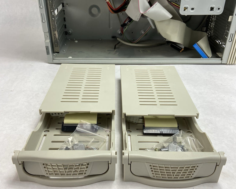 Unbranded Beige Mid Tower ATX Computer Case AGI HEC-300AR-T 300W PSU