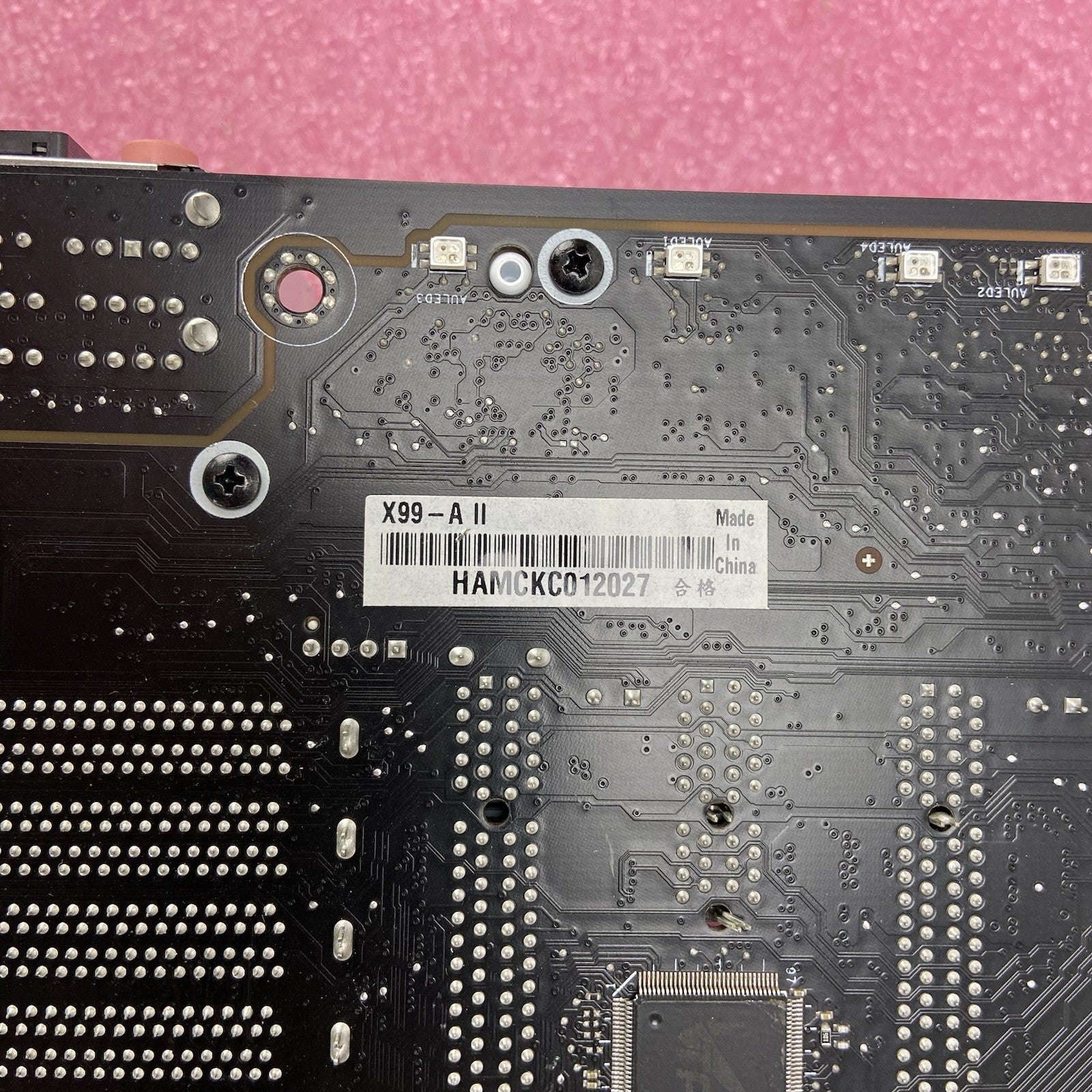 ASUS X99-A II Motherboard Intel Core i7-6800K 3.4GHz No RAM/IO Shield6