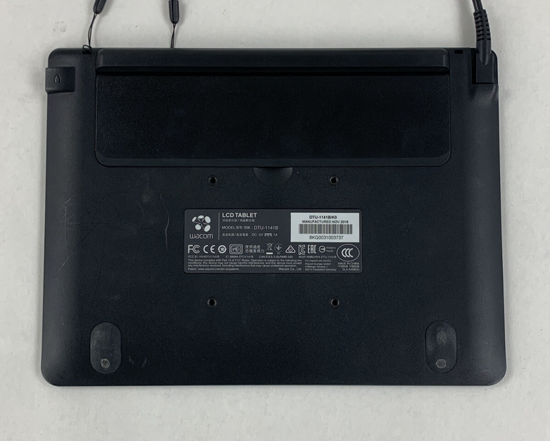 Wacom DTU-1141B 10.1" Full HD Digitizer Interactive Pen Display Tested W/ Stylus