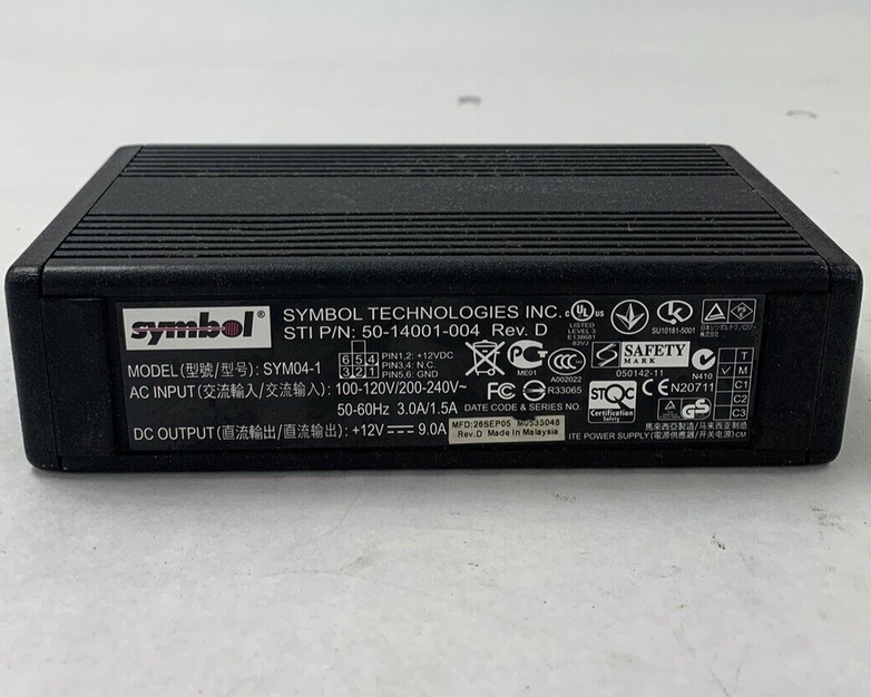 Lot of 2 Symbol SYM04-1 Power Supply 50-14001-004 No Cords